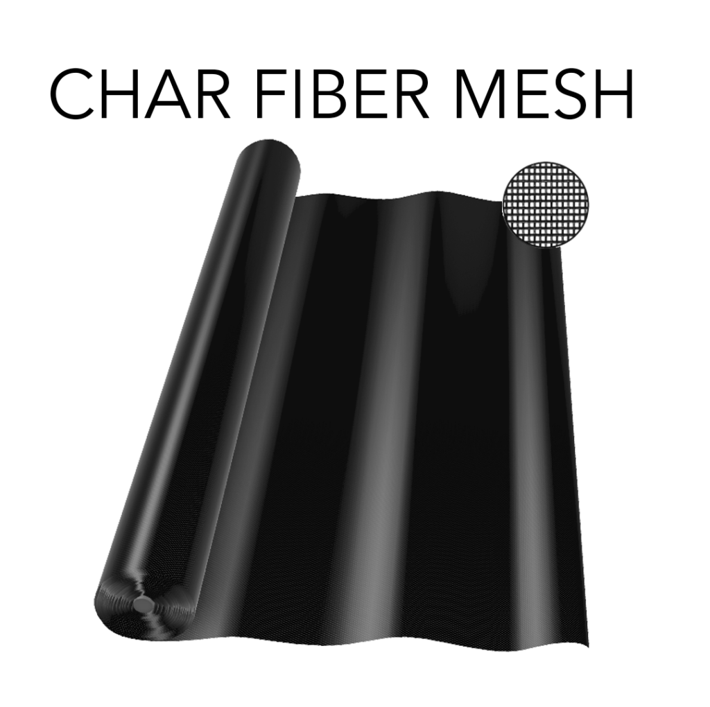 Char Fiber Mesh: 600' Rolls - RiteScreen Shop